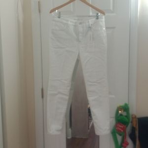 White jeans